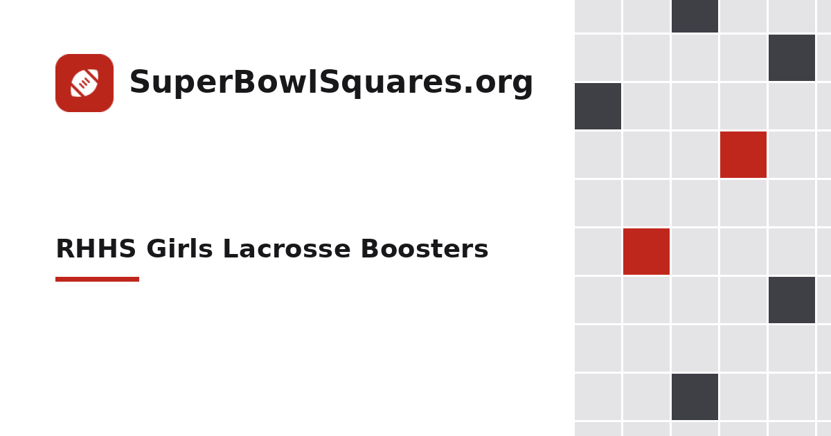 RHHS Girls Lacrosse Boosters