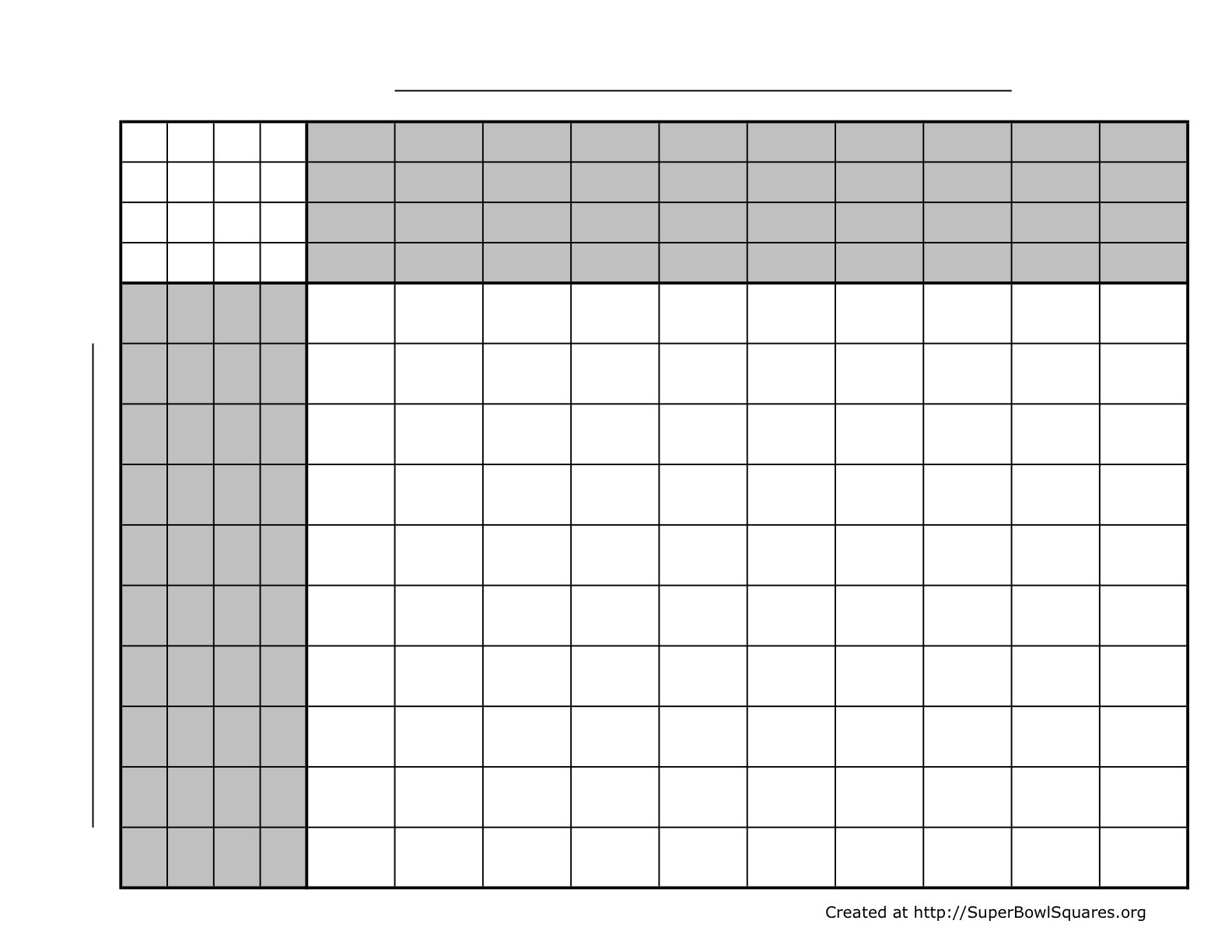 Football Squares Super Bowl Squares Play Football Squares Online