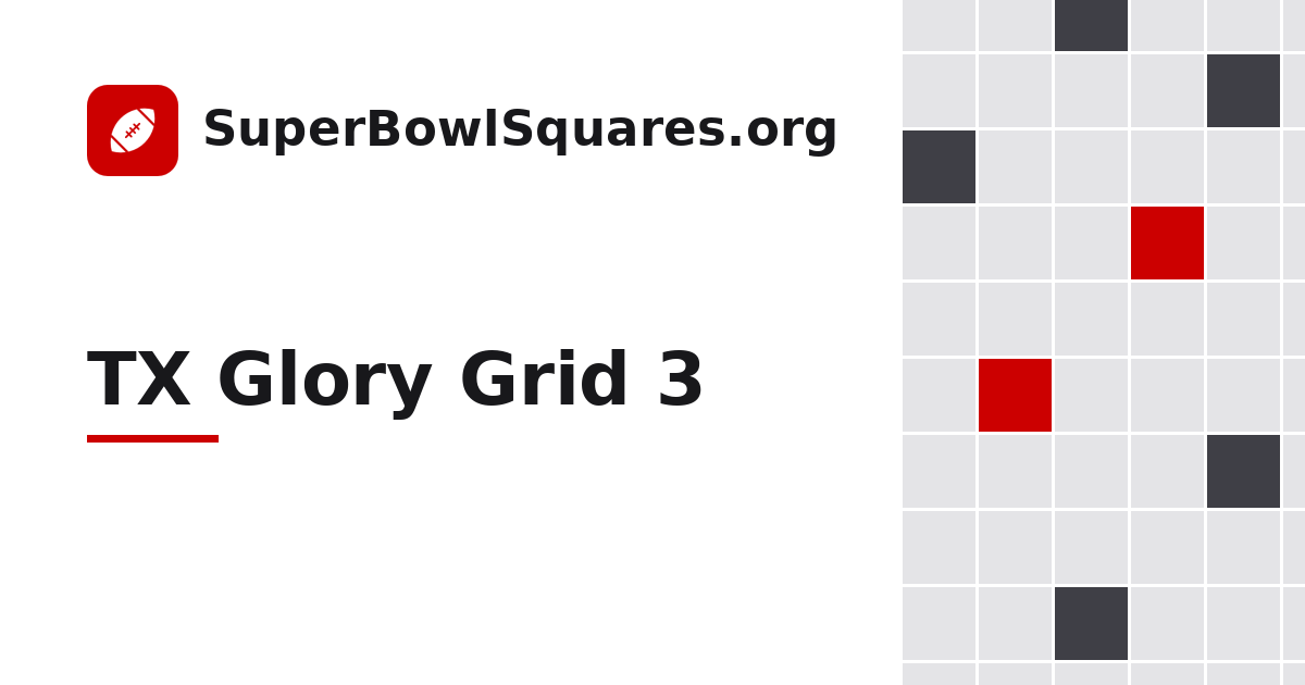 TX Glory Grid 3